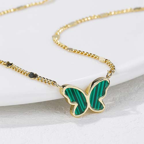 Butterfly Pendant Necklace.j pg