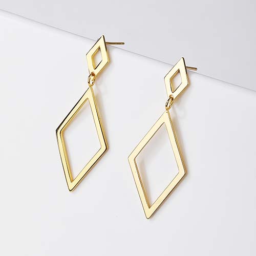 Double Segiempat Earrings