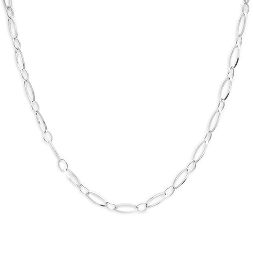 Sterling Silver Figaro Chain