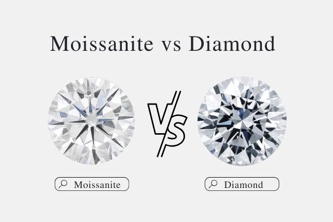 Moissanite vs Diamond - Key Differences