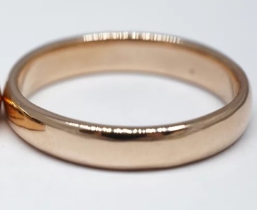 Tarnished Rose Gold Ring