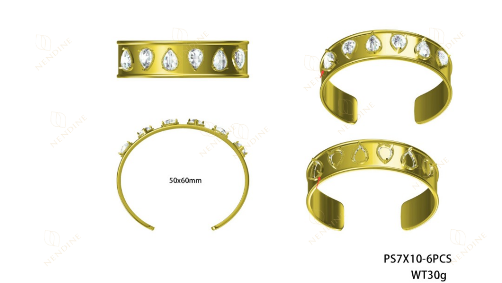 3d rendering image of bangle