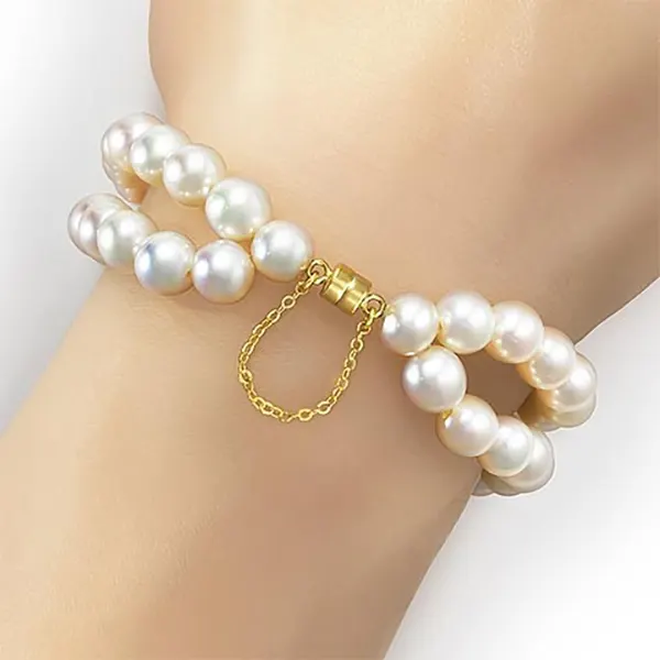 Gold Magnetic Jewelry Safety Clasp