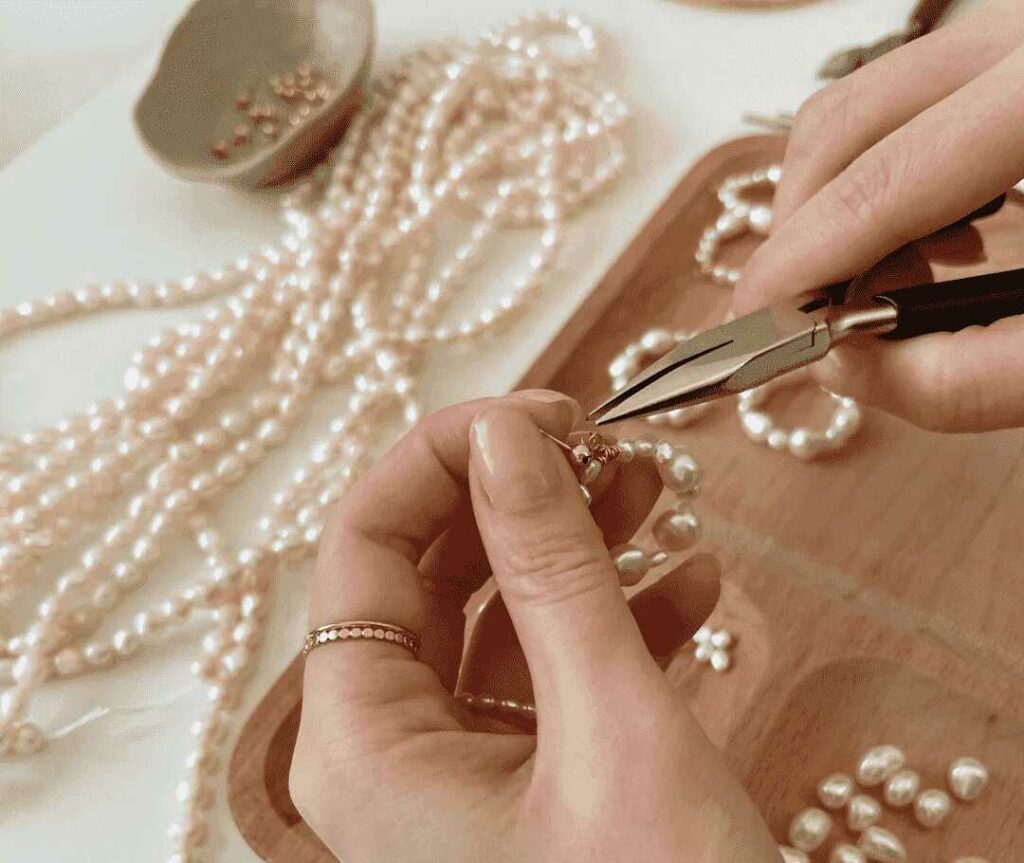 Efficient Pearl Necklace Production