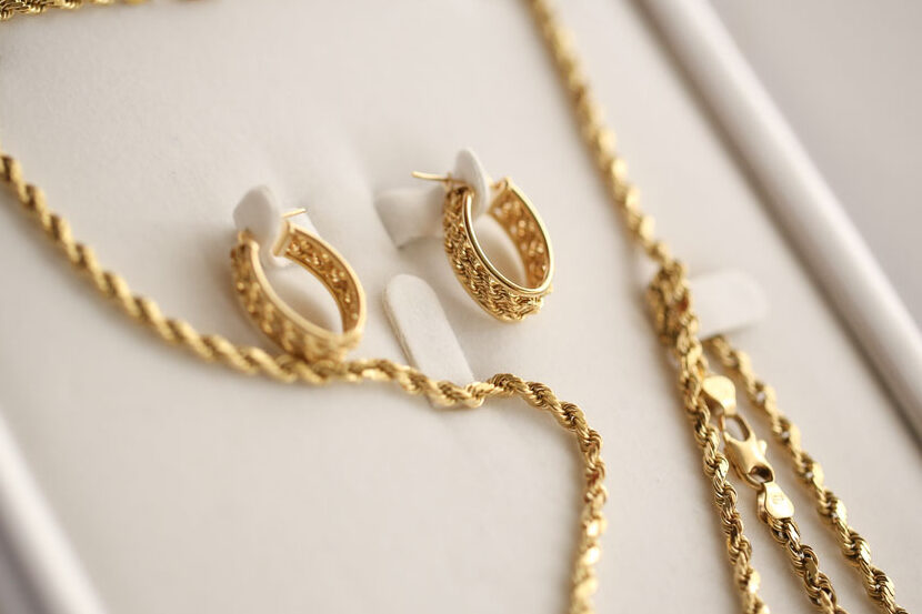 Slender crescent necklace in pearl and gold vermeil by Kate Wood Jewellery  | Finematter