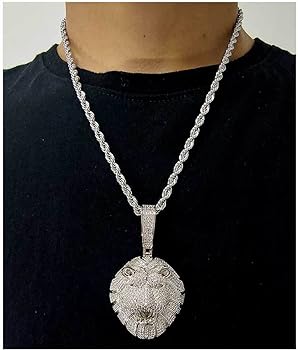 Men Hip Hop Pendant Necklace