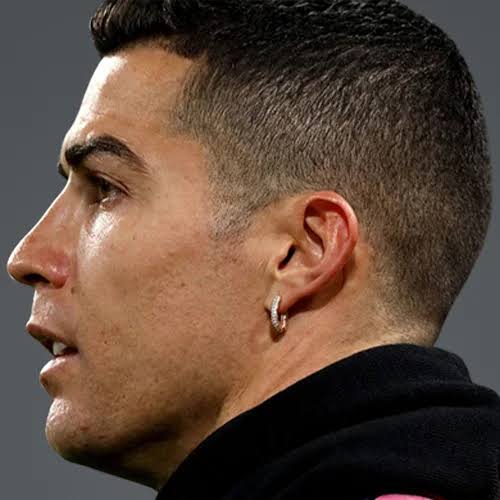 Cristiano Ronaldo Rocking an Earring