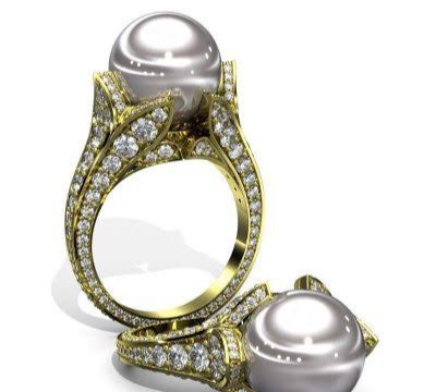 E-coated Pair of Rings