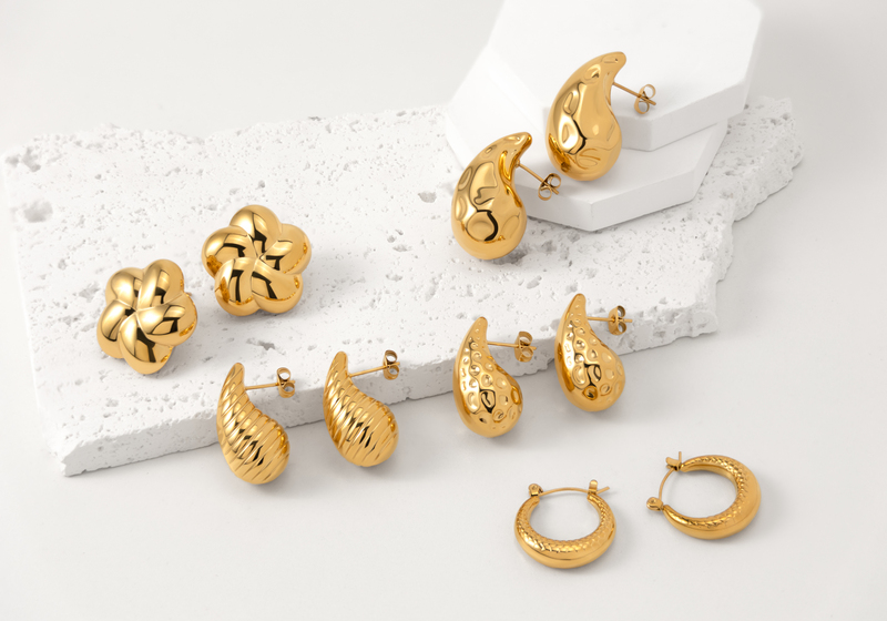 PVD gold plated jewelry