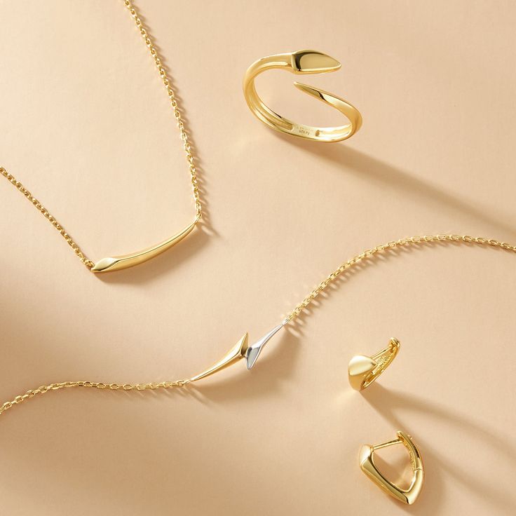 gold plated jewelry set