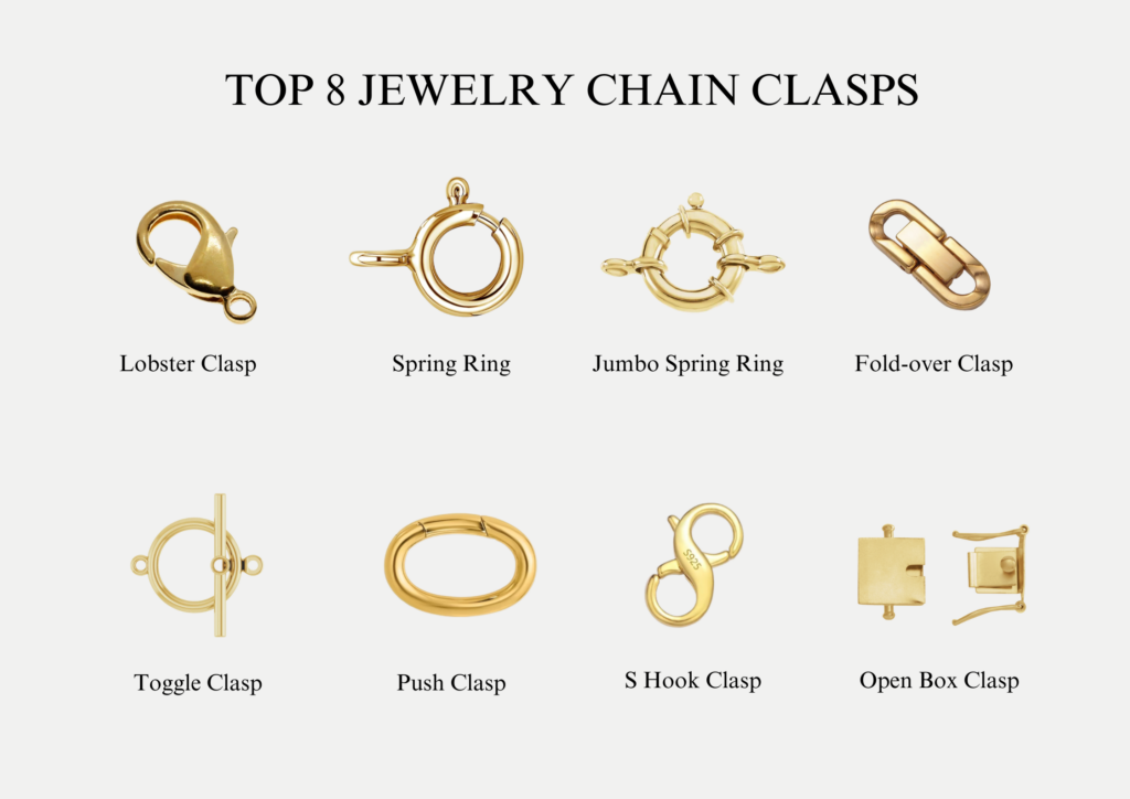 Top 8 Jewelry Chain Clasps