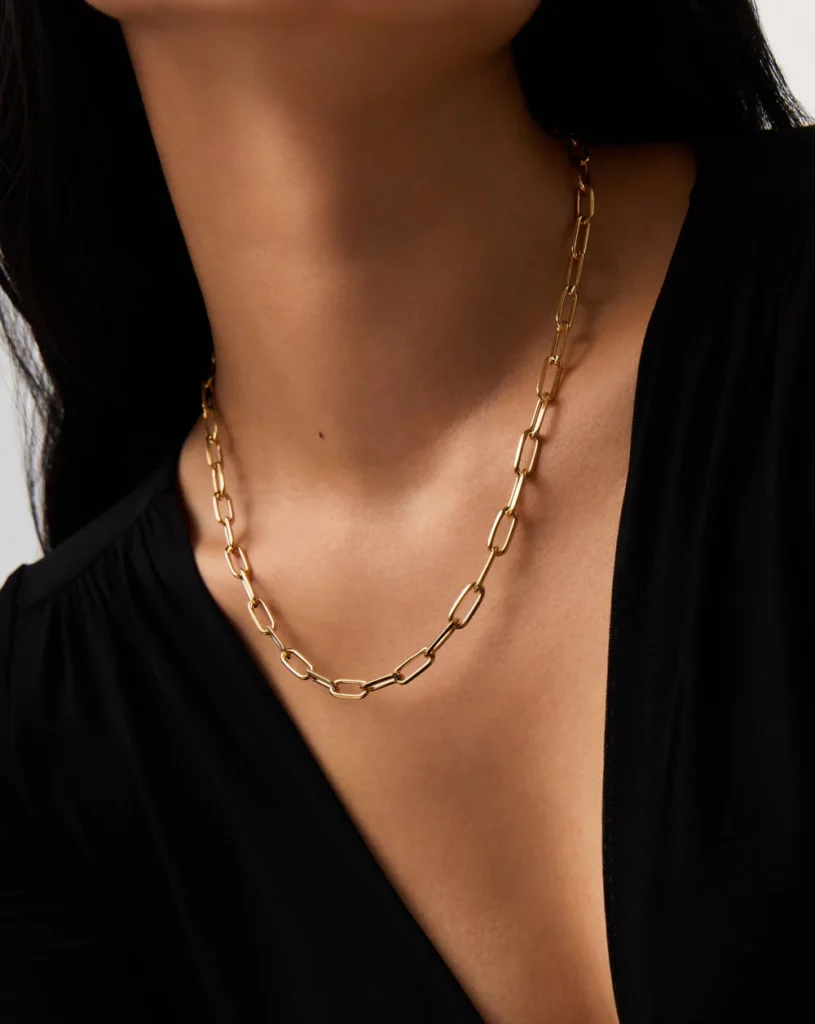 Paperclip Chain Necklace