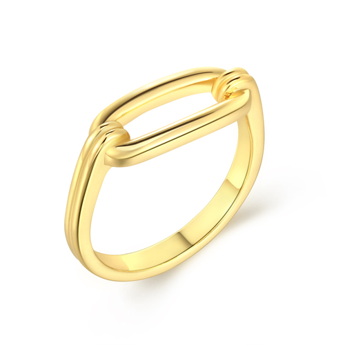 Gold Plated Brass Ring