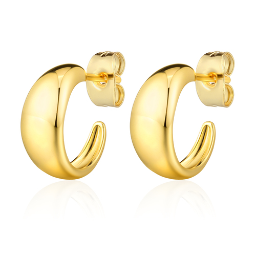 Hypoallergenic Gold Filled Hoop Earrings