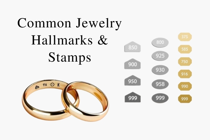 Common Jewelry Hallmarks & Stamps
