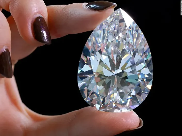 image of a white diamond