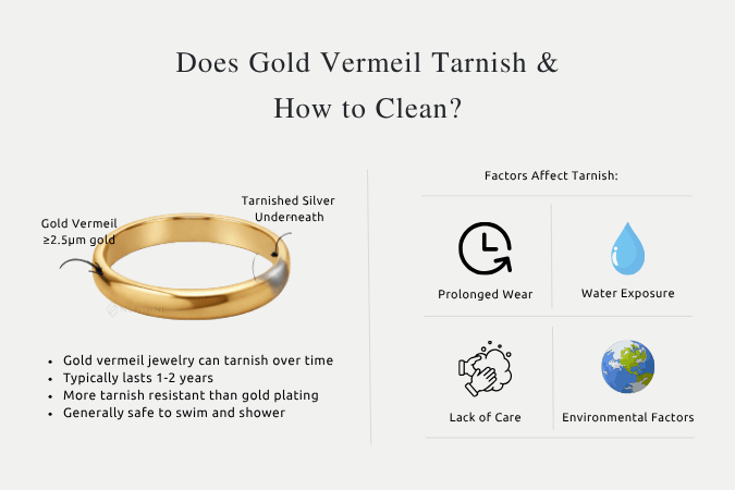 Does Gold Vermeil Tarnish & How to Clean Gold Vermeil Jewelry
